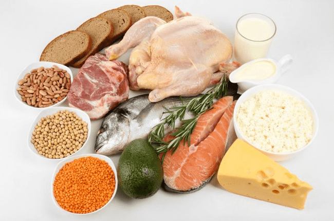 potraviny pro 7denní proteinovou dietu